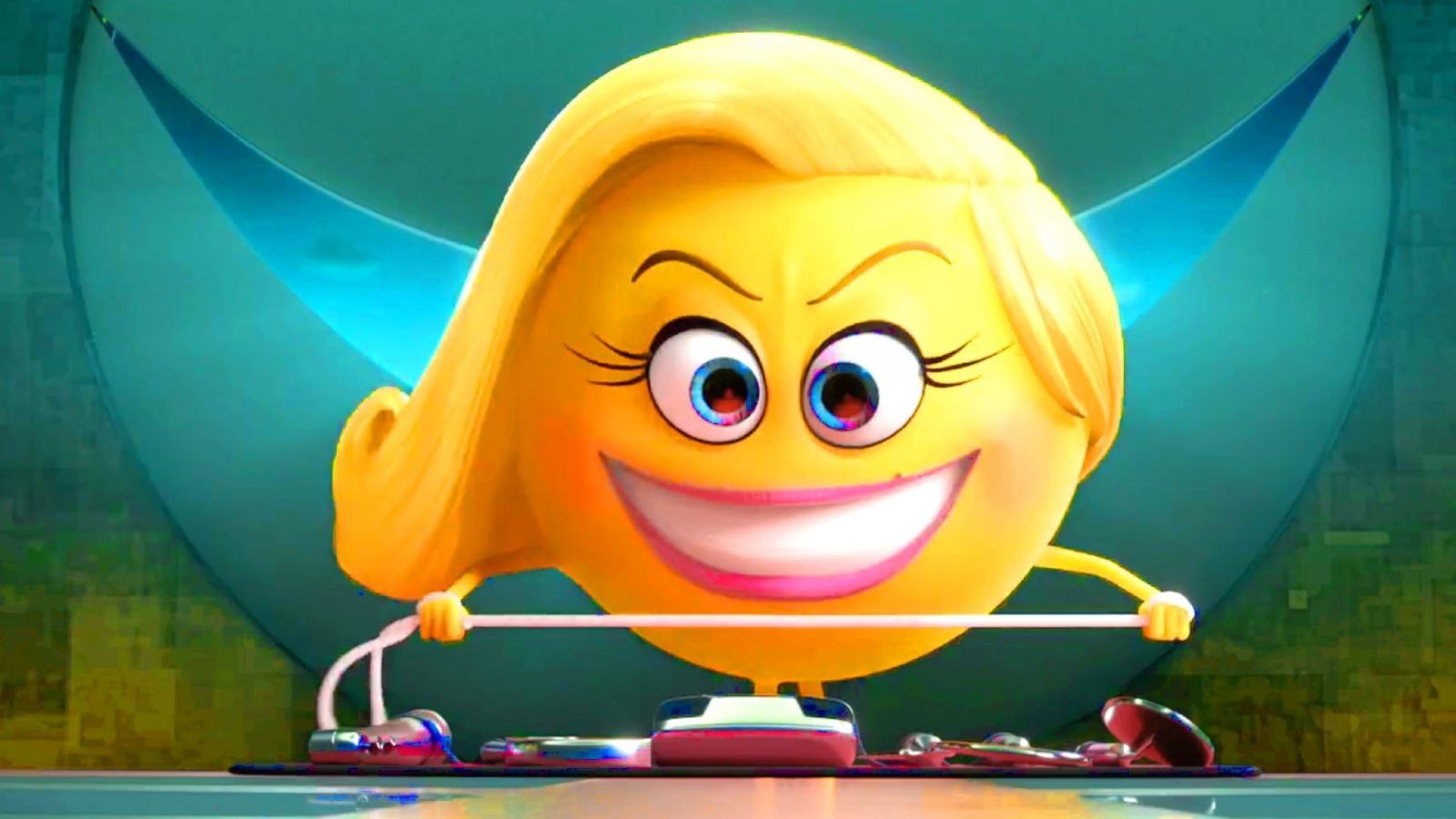 Кадр из фильма Эмоджи фильм / The Emoji Movie (2017)