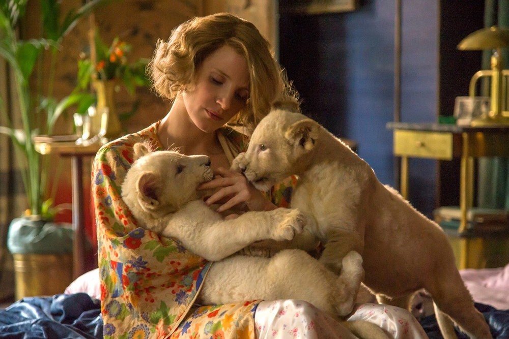 Кадр из фильма Жена смотрителя зоопарка / The Zookeeper's Wife (2017)