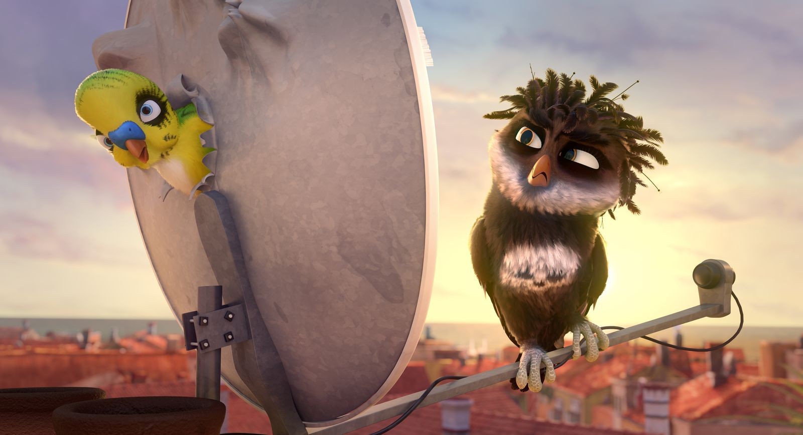 Кадр из фильма Трио в перьях / Richard the Stork (2017)