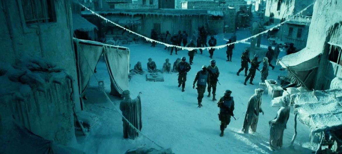 Кадр из фильма Геошторм / Geostorm (2017)