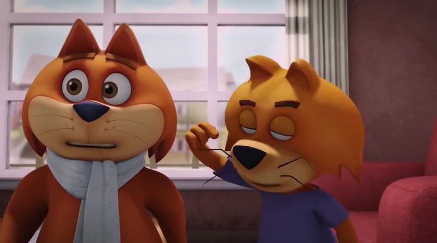 Кадр из фильма Банда котиков / Don Gato: El Inicio de la Pandilla (2017)