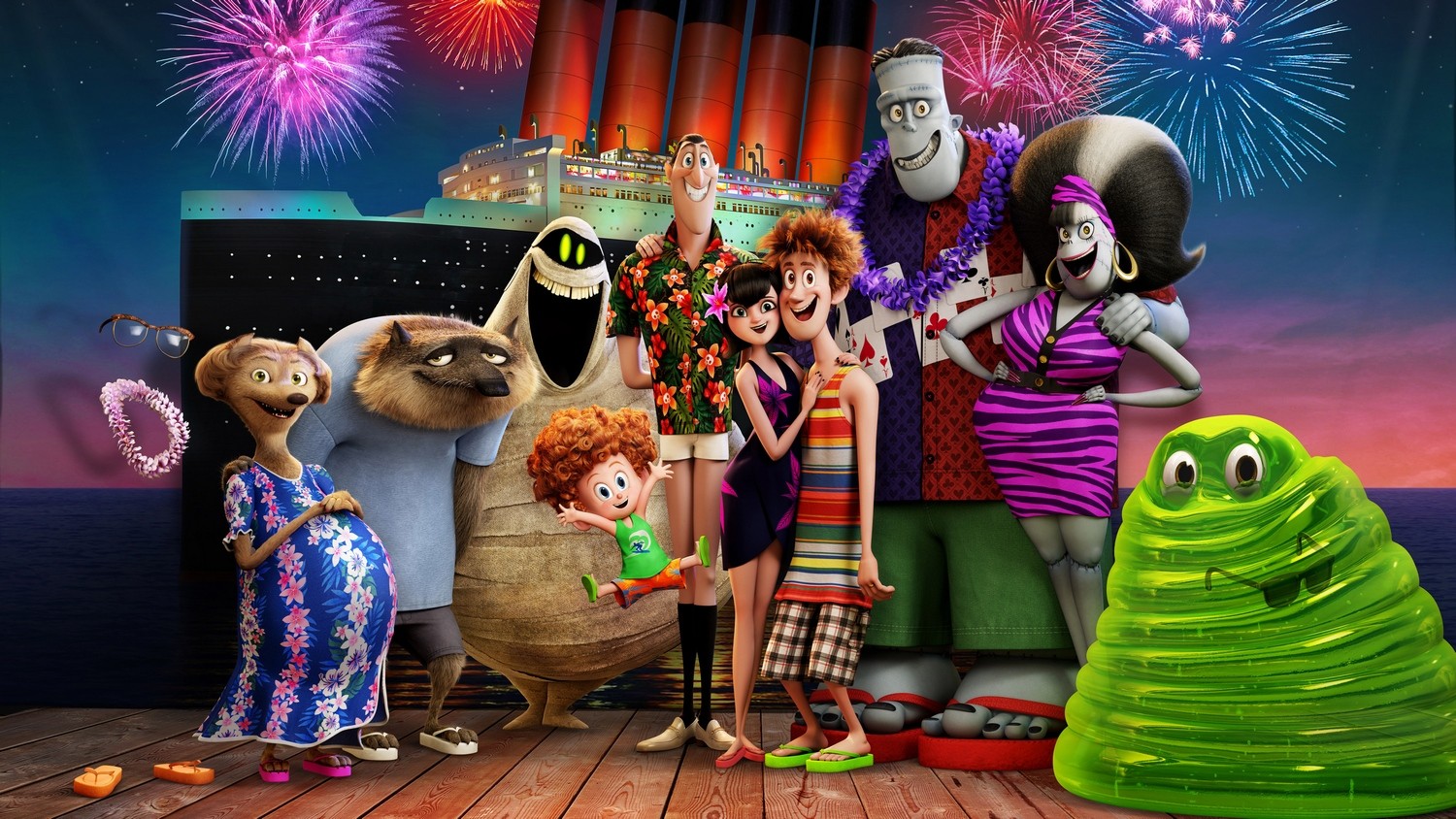Кадр из фильма Монстры на каникулах 3 / Hotel Transylvania 3: Summer Vacation (2018)