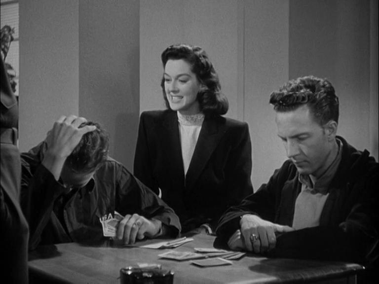 Кадр из фильма Она не сказала "да" / She Wouldn't Say Yes (1945)