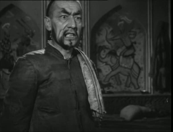Кадр из фильма Похождения Насреддина / Xo'ja Nasriddinning sarguzashtlari (1946)