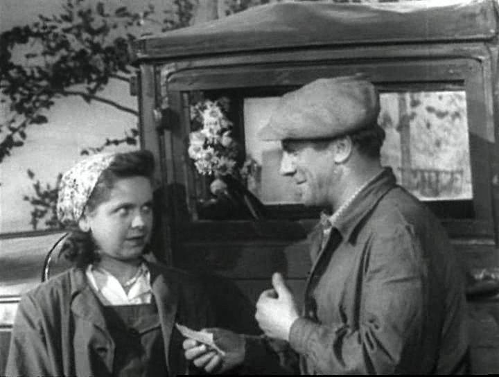 Кадр из фильма Счастливый рейс (1949)