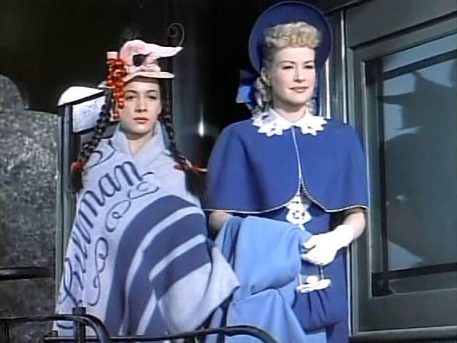 Кадр из фильма Прекрасная блондинка из Бэшфул Бенд / The Beautiful Blonde from Bashful Bend (1949)