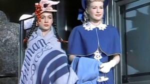 Кадры из фильма Прекрасная блондинка из Бэшфул Бенд / The Beautiful Blonde from Bashful Bend (1949)