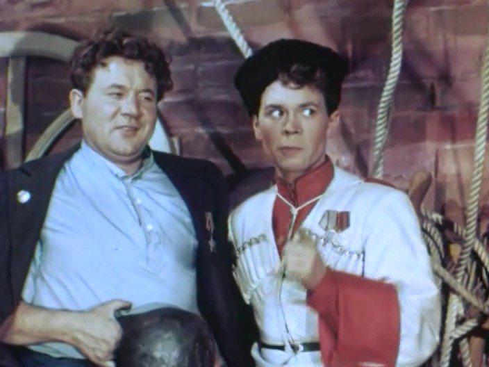 Кадр из фильма Кубанские казаки (1950)