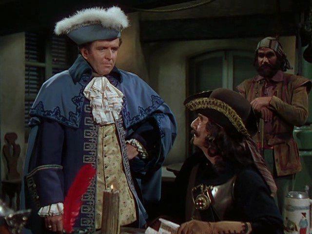Кадр из фильма Череп и кости / Double Crossbones (1951)