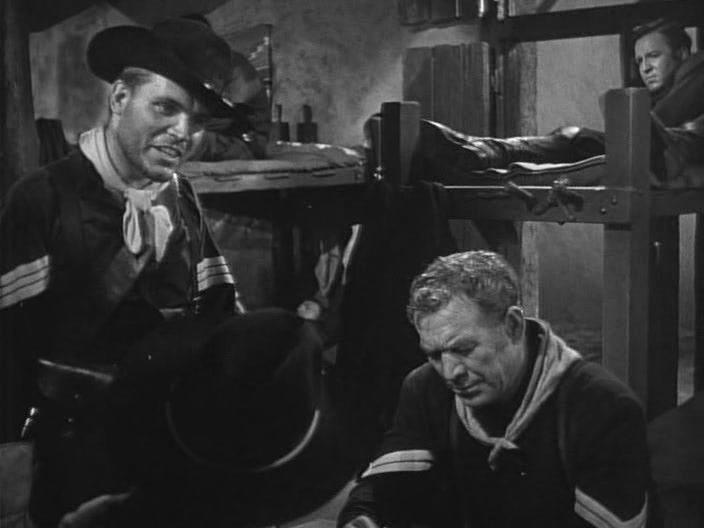 Кадр из фильма Только отважные / Only the Valiant (1951)