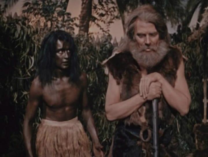 Кадр из фильма Робинзон Крузо / Robinson Crusoe (1954)