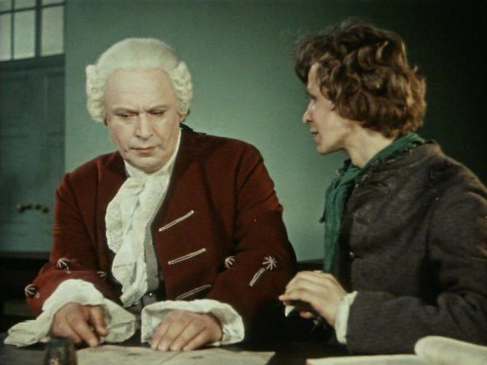 Кадр из фильма Михайло Ломоносов (1955)