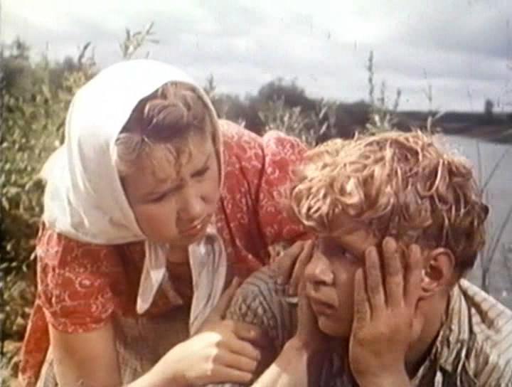 Кадр из фильма Солдат Иван Бровкин (1955)