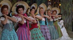 Кадры из фильма Девушка в розовом платье / The Girl in the Red Velvet Swing (1955)