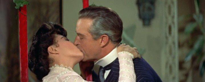 Кадр из фильма Девушка в розовом платье / The Girl in the Red Velvet Swing (1955)