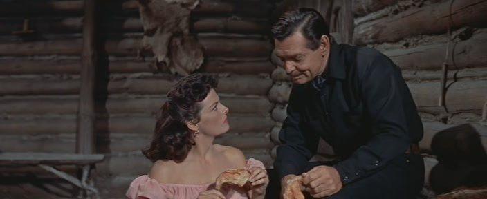 Кадр из фильма Высокие мужчины / The Tall Men (1955)