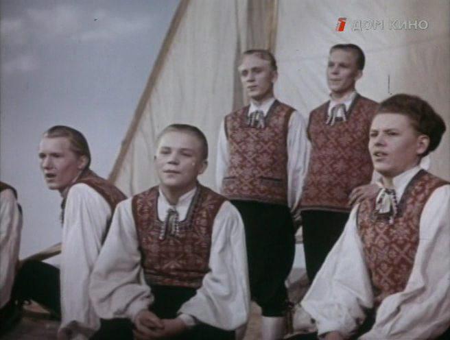 Кадр из фильма Весенние голоса (1955)
