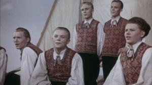 Кадры из фильма Весенние голоса (1955)