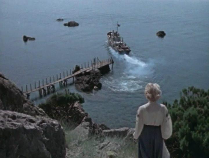 Кадр из фильма Девушка с маяка (1956)