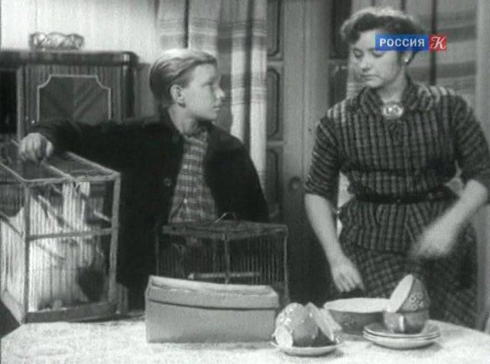 Кадр из фильма Девочка и крокодил (1956)