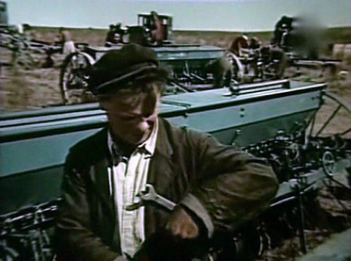 Кадр из фильма Беспокойная весна (1956)