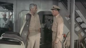 Кадры из фильма Очистить территорию / Away All Boats (1956)