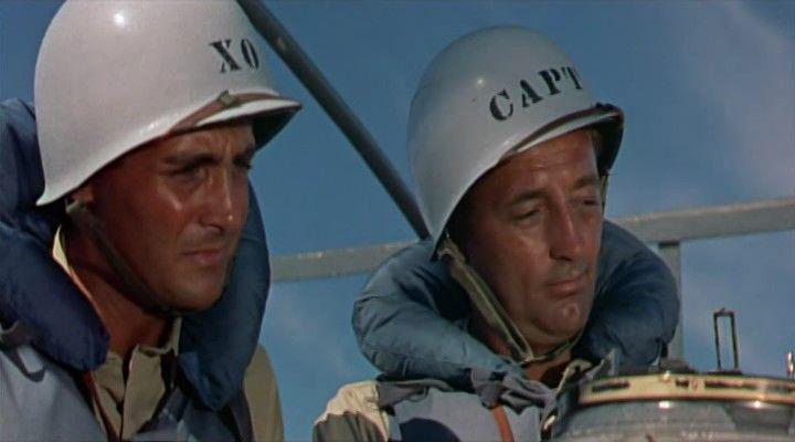 Кадр из фильма Под нами враг / The Enemy below (1957)
