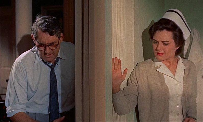Кадр из фильма Капля / The Blob (1958)