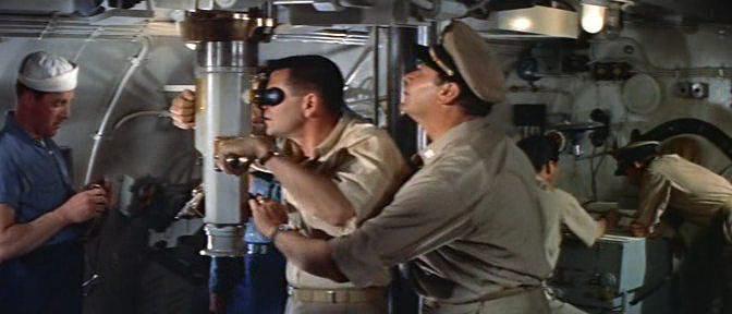 Кадр из фильма Пуск торпеды / Torpedo Run (1958)