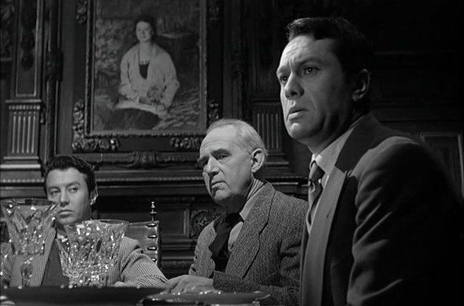 Кадр из фильма Мегрэ и дело Сен-Фиакр / Maigret et l'affaire Saint-Fiacre (1959)