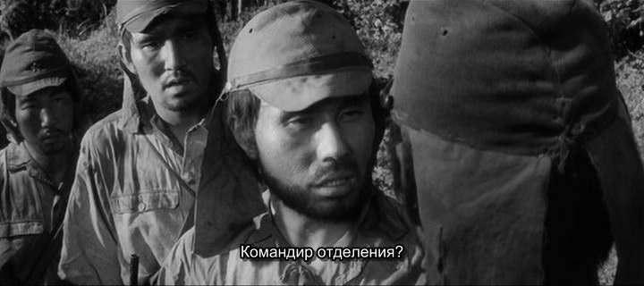 Кадр из фильма Полевые огни / Nobi (1959)
