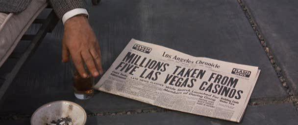 Кадр из фильма 11 друзей Оушена / Ocean's Eleven (1960)