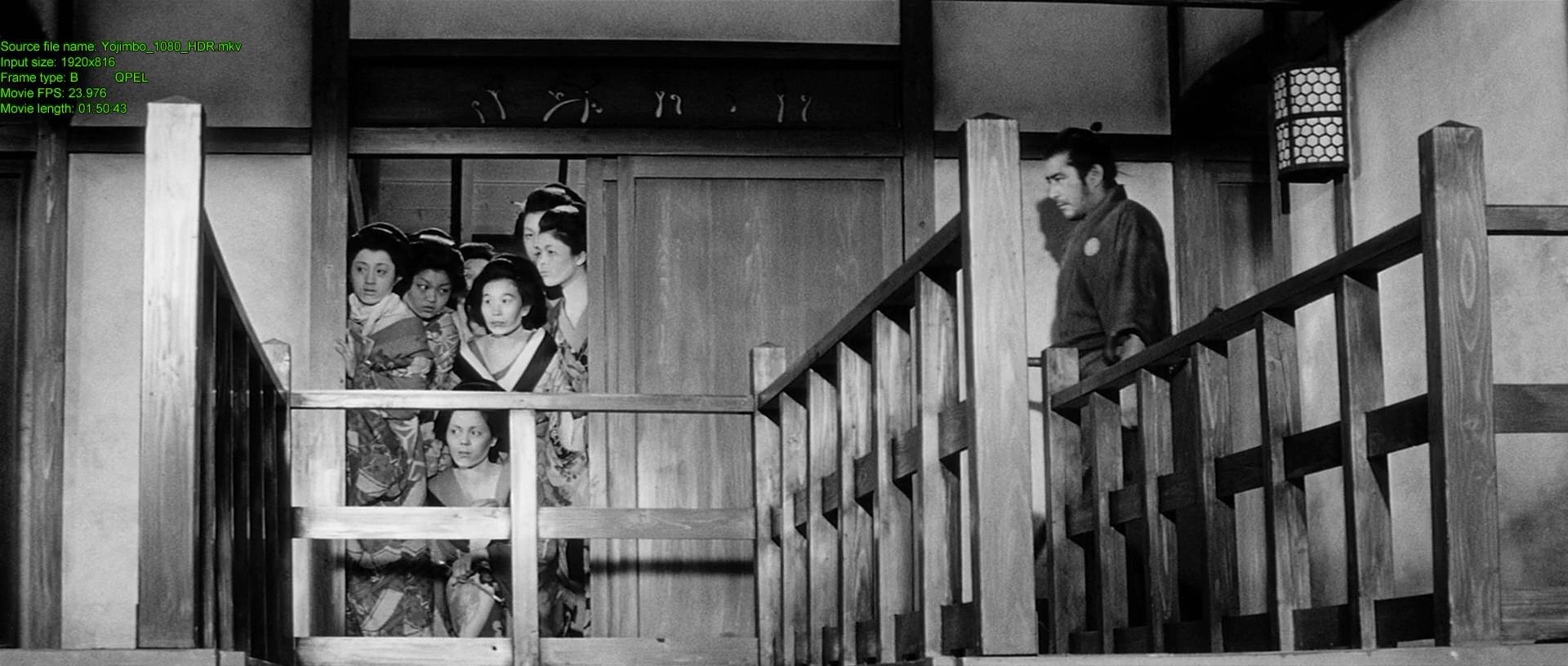 Кадр из фильма Телохранитель / Yojimbo (1961)