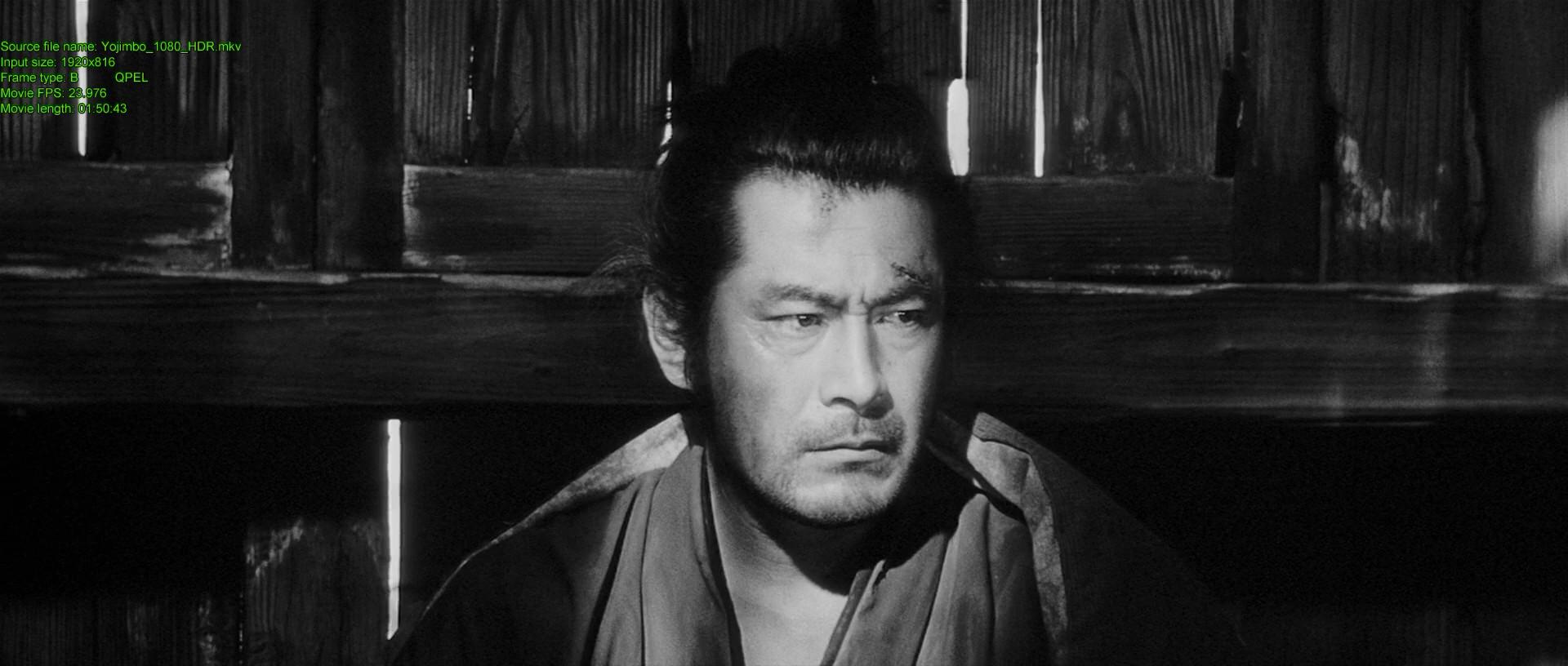 Кадр из фильма Телохранитель / Yojimbo (1961)