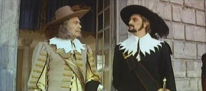 Кадр из фильма Три мушкетера / Les trois mousquetaires: Première époque - Les ferrets de la reine (1961)