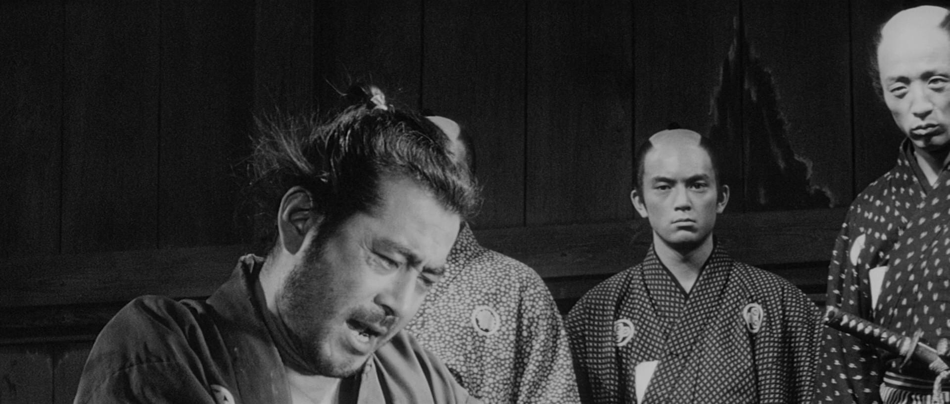 Кадр из фильма Телохранитель 2: Отважный Сандзюро / Tsubaki Sanjuro (1962)