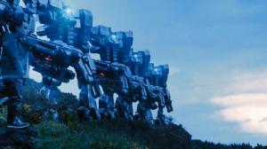Кадры из фильма Железная схватка / Robot Overlords (2014)