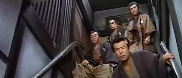 Кадр из фильма Хроники Шинсенгуми / Shinsengumi shimatsuki (1963)