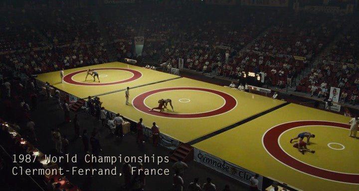 Кадр из фильма Охотник на лис / Foxcatcher (2014)
