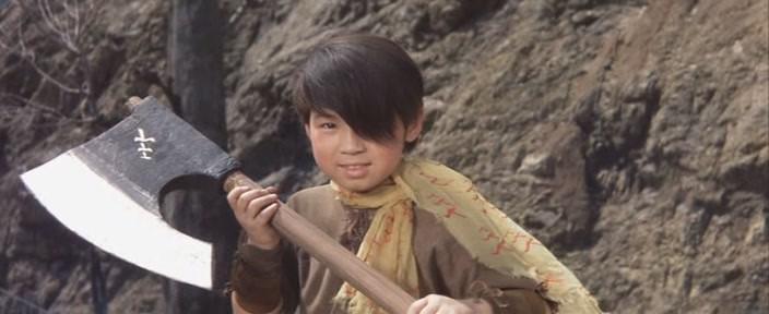 Кадр из фильма Ватари - мальчишка ниндзя / Daininjutsu eiga Watari (1966)