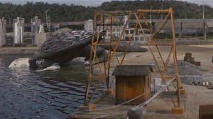 Кадры из фильма Гамера против Дзигэра / Gamera tai Daimaju Jaiga (1970)