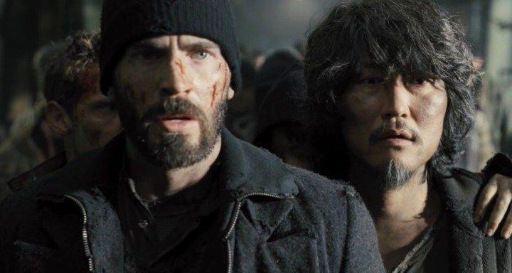 Кадр из фильма Сквозь снег / Snowpiercer (2013)