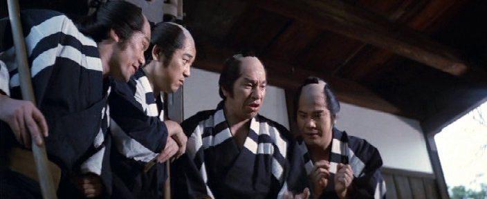 Кадр из фильма Ханзо-Клинок: Меч правосудия / Goyôkiba: Oni no Hanzô yawahada koban (1972)