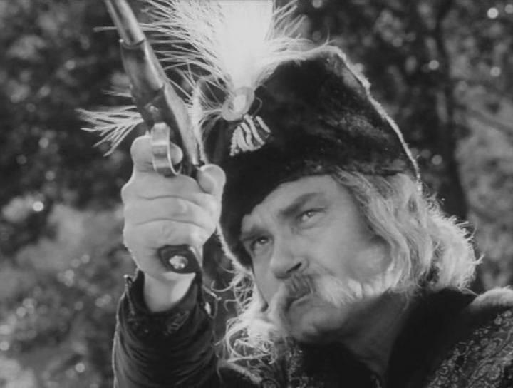 Кадр из фильма Конь, ружьё и вольный ветер / Calul, pusca si nevasta (1975)