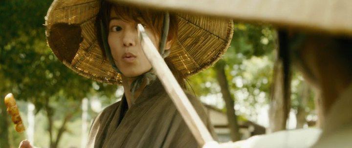 Кадр из фильма Бродяга Кэнсин / Rurôni Kenshin: Meiji kenkaku roman tan (2012)