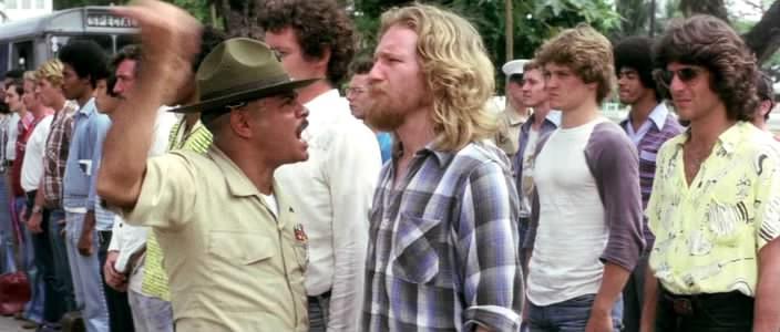 Кадр из фильма Парни из роты С / The Boys in Company C (1978)