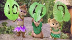 Кадры из фильма Элвин и бурундуки 3 / Alvin and the Chipmunks: Chip-Wrecked (2011)