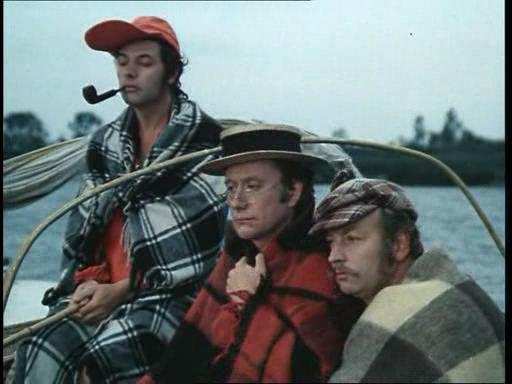Кадр из фильма Трое в лодке, не считая собаки (1979)