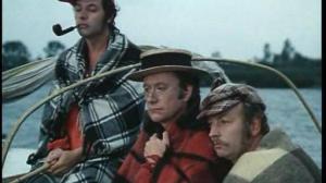 Кадры из фильма Трое в лодке, не считая собаки (1979)