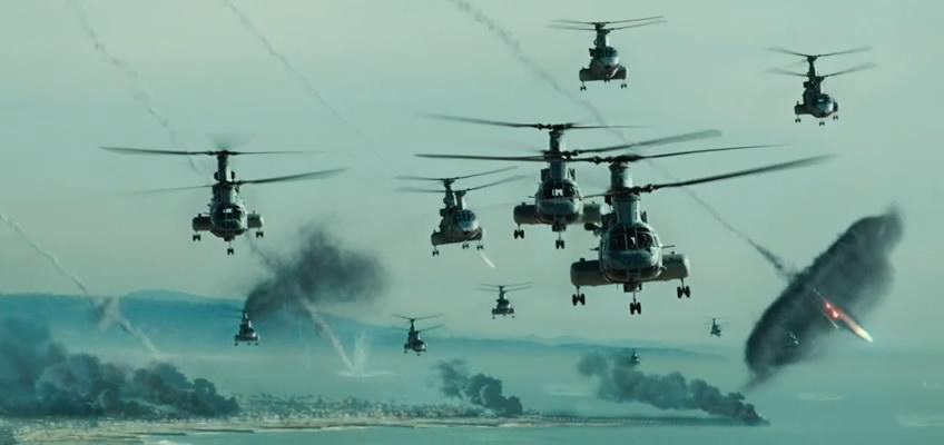Кадр из фильма Инопланетное вторжение: Битва за Лос-Анджелес / Battle: Los Angeles (2011)